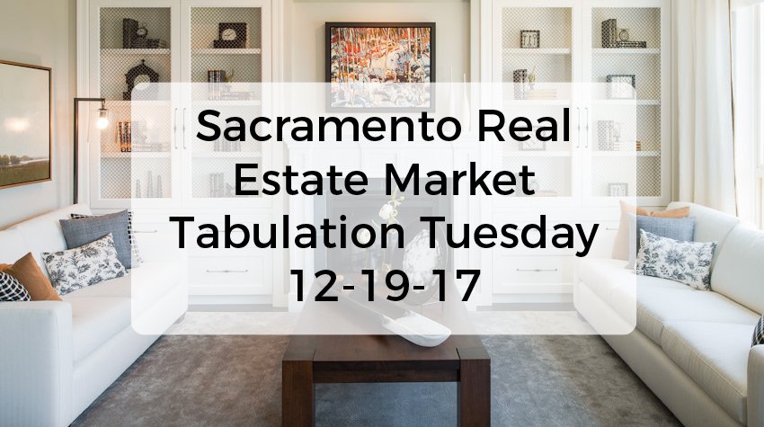 Sacramento Real Estate – Tab Tuesday