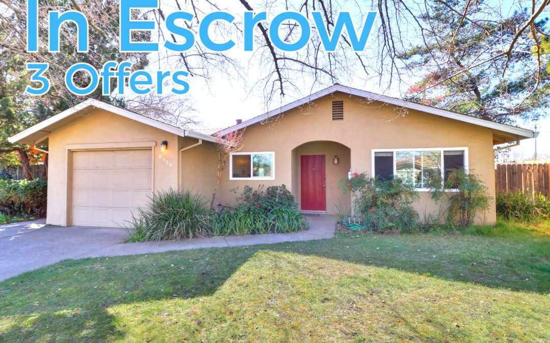 In Escrow – 8538 Everglade Dr, Sacramento, CA 95826