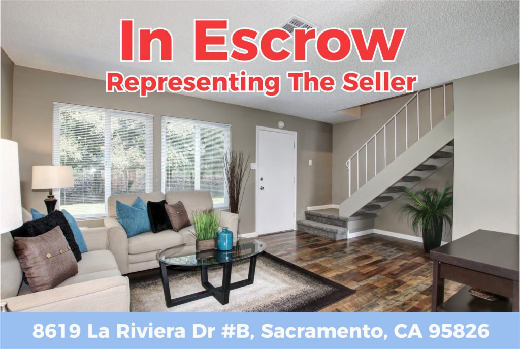 In Escrow 8619 La Riviera Dr B, Sacramento CA 95826 Sacramento