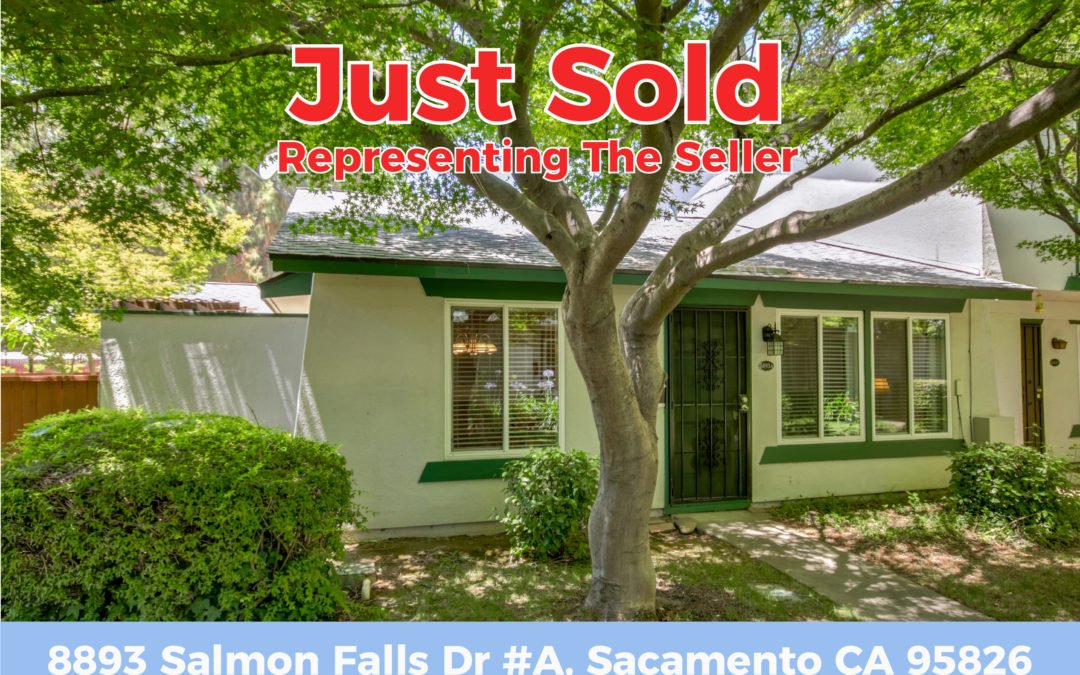 Just Sold – 8893 Salmon Falls Dr #A, CA 95826