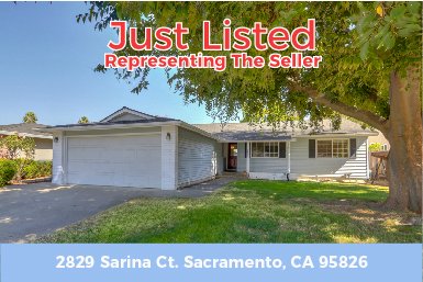 Just Listed – 2829 Sarina Ct Sacramento, CA 95826