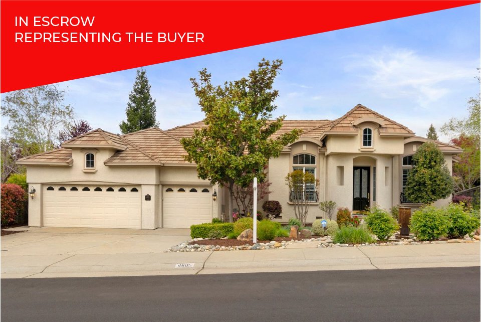 In Escrow – 4805 Echo Ridge Road, Rocklin, CA 95677
