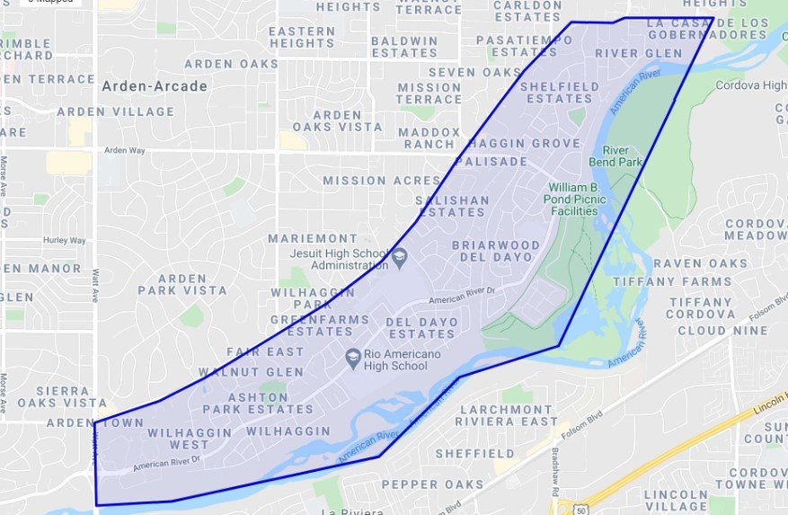 American River Dr/Wilhaggin/Del Dayo/Shelfield – Quarterly Real Estate Update – Q1 of 2021