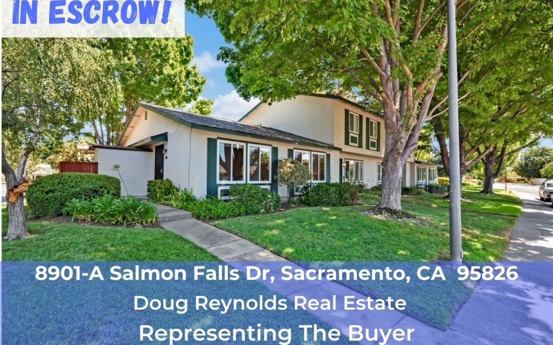 In Escrow – 8901-A Salmon Falls Dr, Sacramento, CA 95826