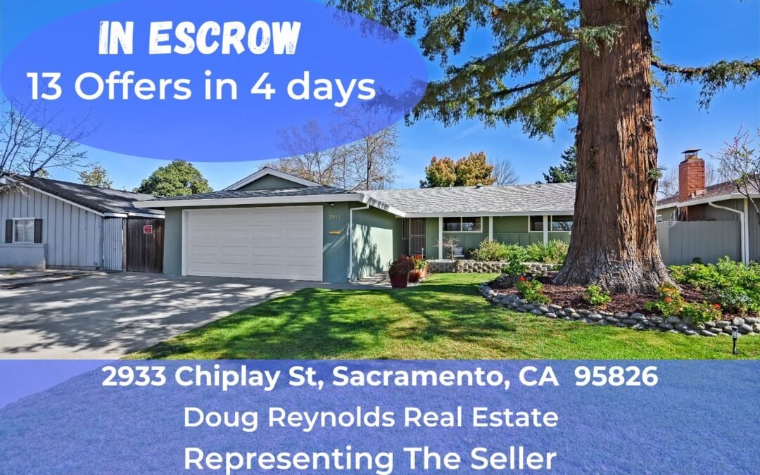 In Escrow – 2933 Chiplay St, Sacramento, CA 95826