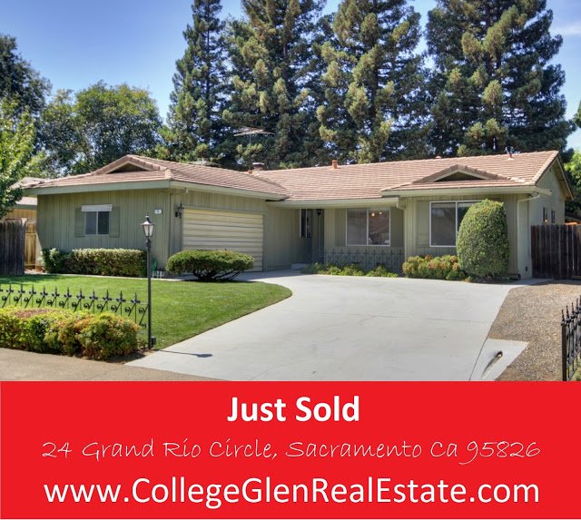 Just Sold – 24 Grand Rio Circle, Sacramento, CA 95826 – www.CollegeGlenRealEstate.com
