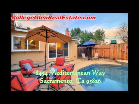 Just Listed For Sale – 8454 Mediterranean Way, Sacramento Ca 95826 – www.CollegeGlenRealEstate.com