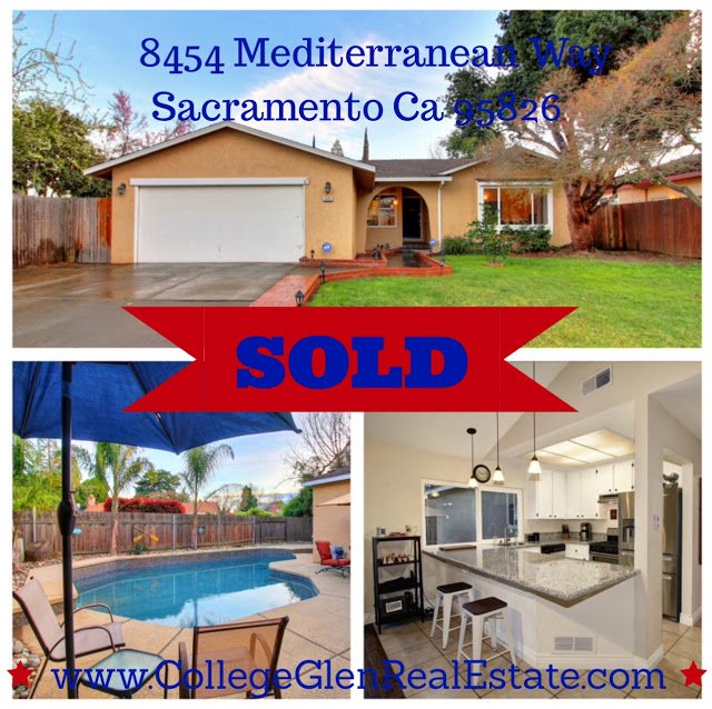 Just Sold – 8454 Mediterranean Way, Sacramento, CA 95826 – www.CollegeGlenRealEstate.com