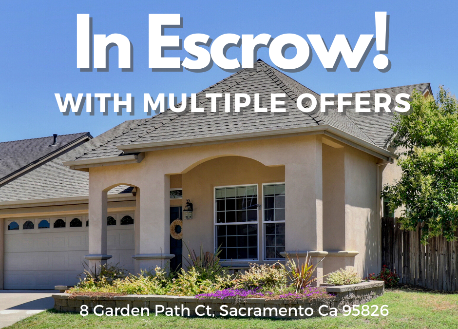 In Escrow – 8 Garden Path Ct, Sacramento Ca 95826 
