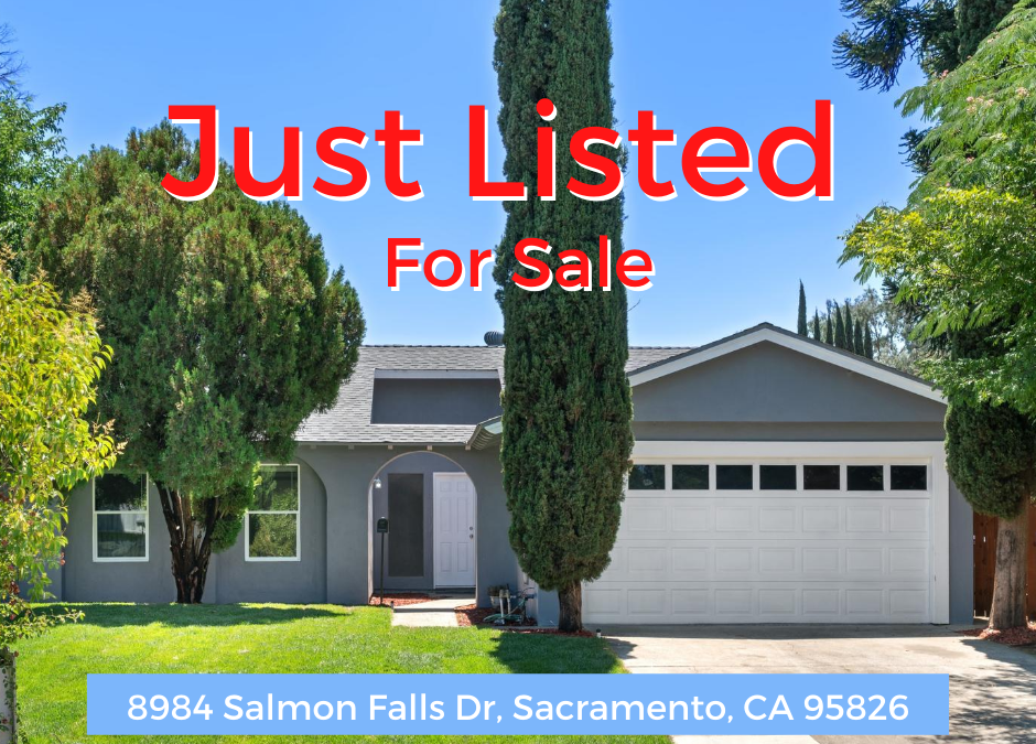 Just Listed – 8984 Salmon Falls Dr, Sacramento, CA 95826