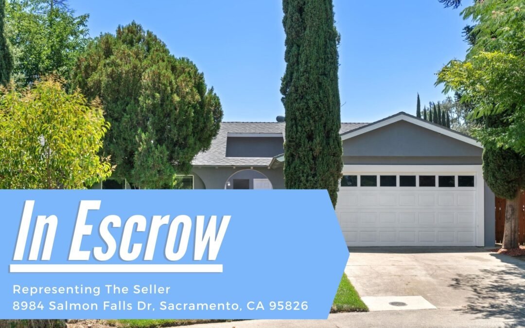 In Escrow – 8984 Salmon Falls Dr, Sacramento, CA 95826