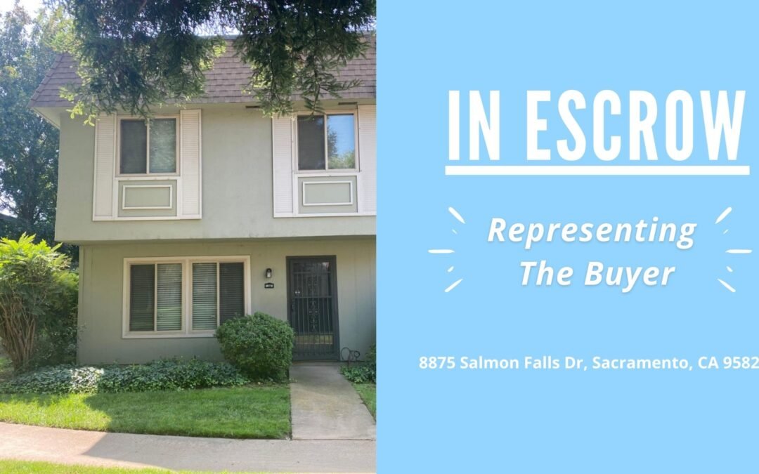 In Escrow – 8875 Salmon Falls Dr, Sacramento CA 95826