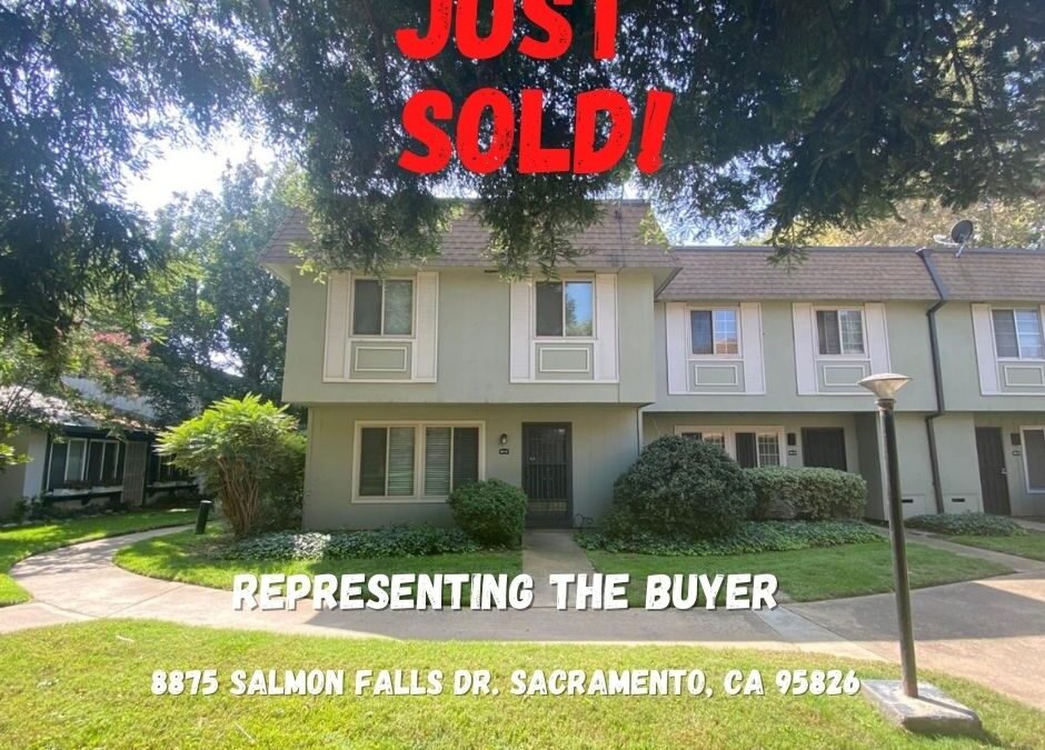 Just Sold – 8875 Salmon Falls Dr. Sacramento, CA 95826
