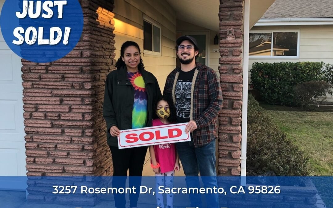 Just Sold – 3257 Rosemont Dr, Sacramento, CA 95826