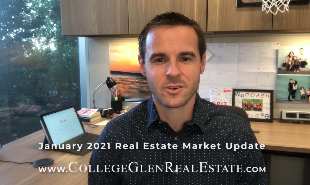 College Glen Monthly Real Estate Market Video Update – February 2021