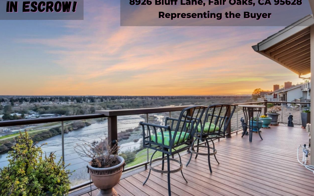 In Escrow – 8926 Bluff Lane, Fair Oaks, CA 95628