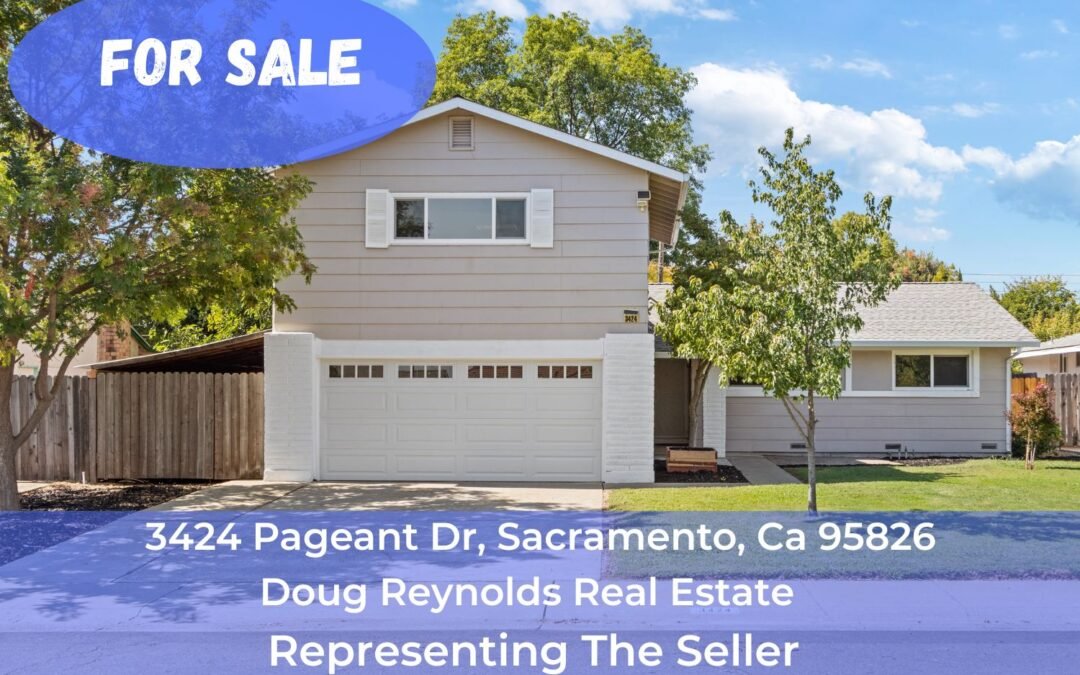 FOR SALE – 3424 Pageant Dr, Sacramento, Ca 95826