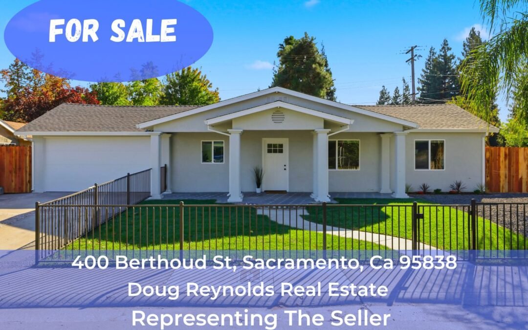 FOR SALE – 400 Berthoud St, Sacramento, Ca 95838